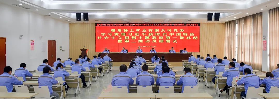 公司党委召开学习贯彻习近平新时代中国特色社会主义思想主题教育第一批总结暨第二批动员部署会